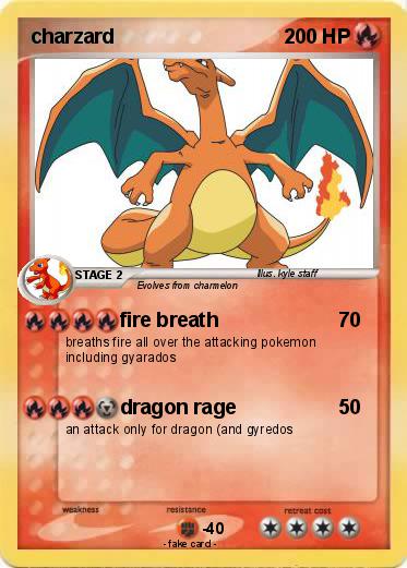 Pokemon charzard