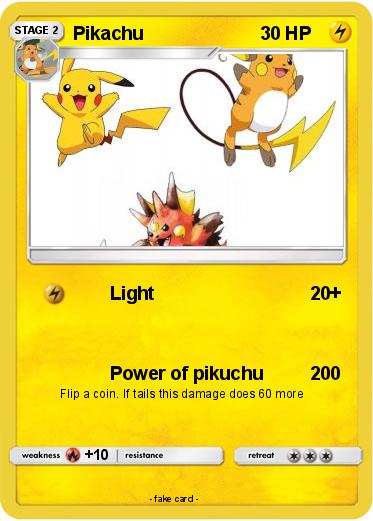 Pokemon Pikachu