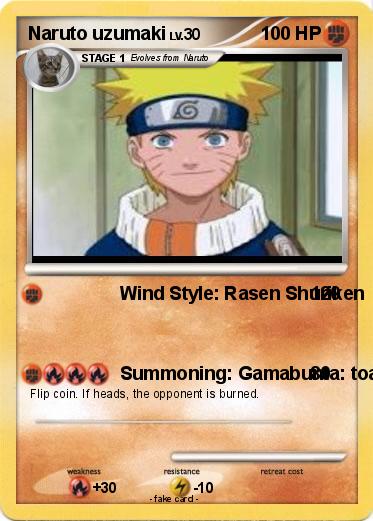 Pokemon Naruto uzumaki