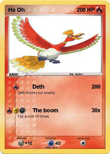 Pokemon Ho Oh