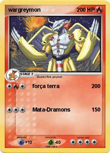 Pokemon wargreymon
