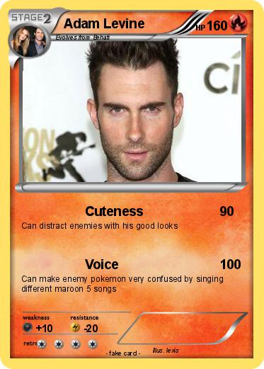 Pokemon Adam Levine