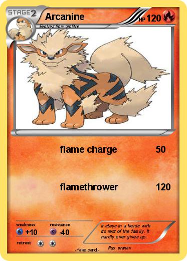 Pokemon Arcanine