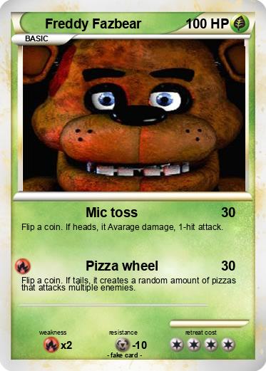 Pokemon Freddy Fazbear