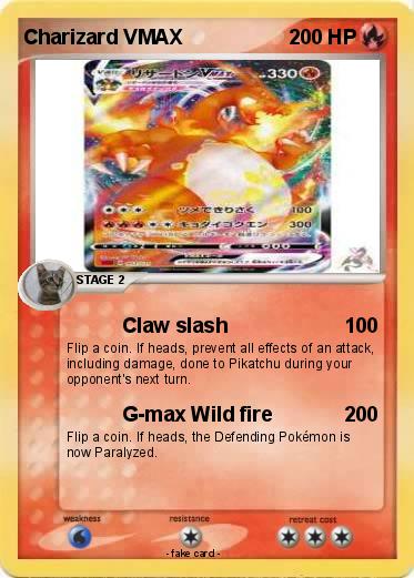 Pokemon Charizard VMAX