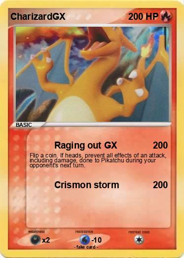 Pokemon CharizardGX