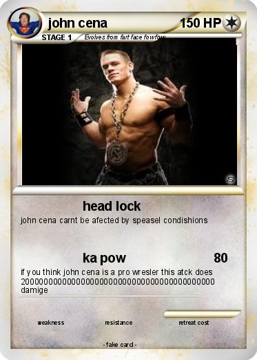 Pokemon john cena