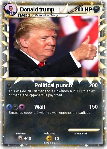 Pokemon Donald trump