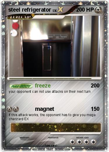 Pokemon steel refrigerator
