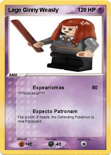 Pokemon Lego Ginny Weasly