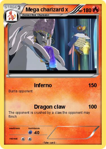 Pokemon Mega charizard x