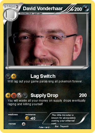 Pokemon David Vonderhaar