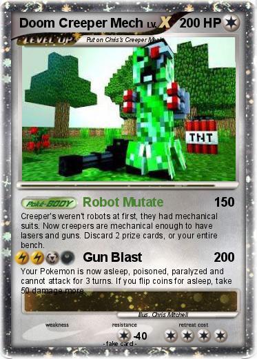 Pokemon Doom Creeper Mech