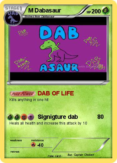 Pokemon M Dabasaur