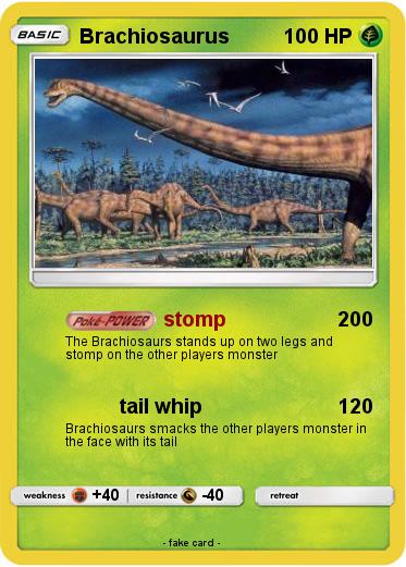 Pokemon Brachiosaurus