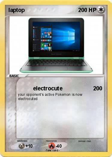 Pokemon laptop
