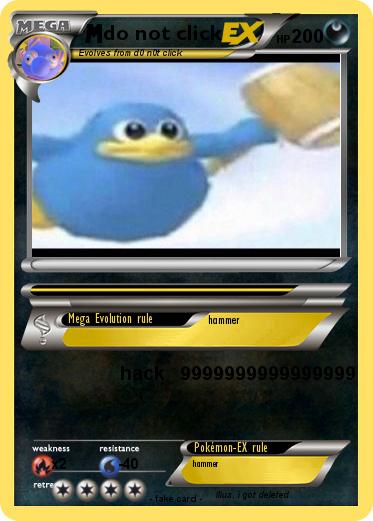 Pokemon do not click