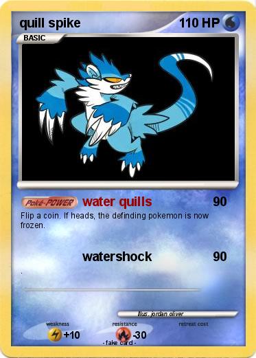 Pokemon quill spike
