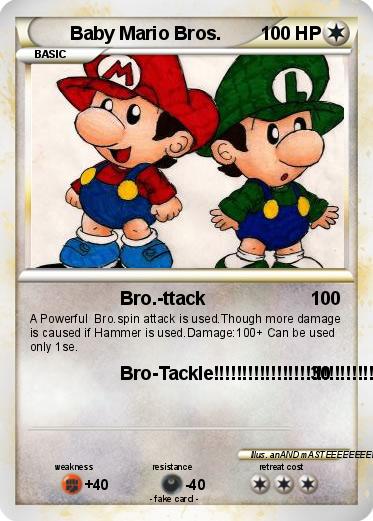 Pokemon Baby Mario Bros.