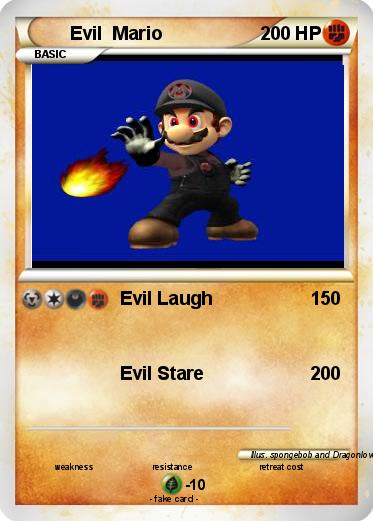 Pokemon Evil  Mario