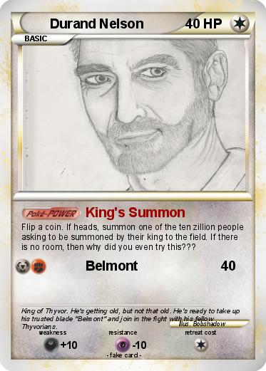 Pokemon Durand Nelson