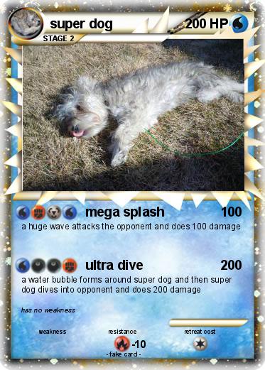 Pokemon super dog