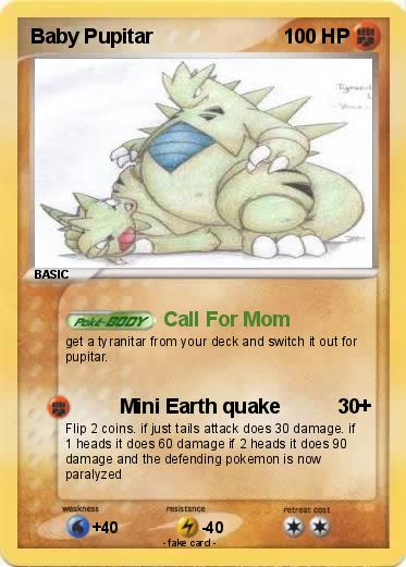Pokemon Baby Pupitar