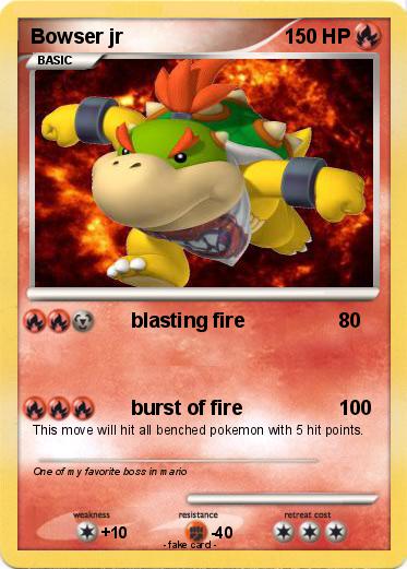 Pokemon Bowser jr