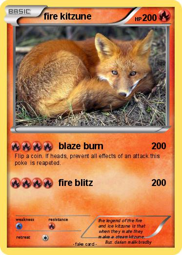 Pokemon fire kitzune
