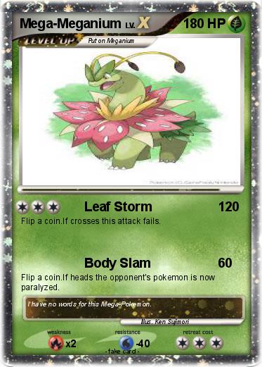 Pokemon Mega-Meganium