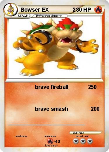 Pokemon Bowser EX                2