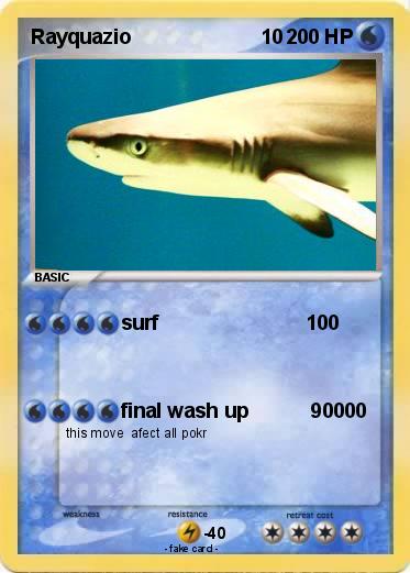 Pokemon Rayquazio                       10