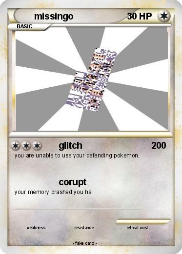 Pokemon missingo