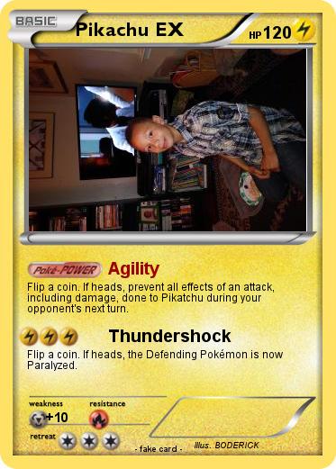 Pokemon Pikachu EX