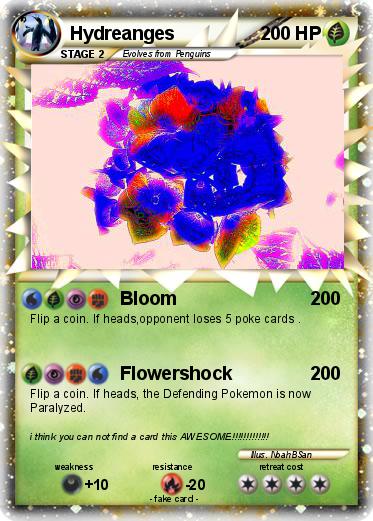 Pokemon Hydreanges