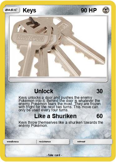 Pokemon Keys