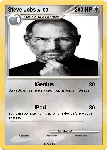 Pokemon Steve Jobs