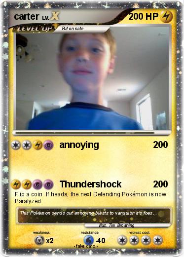 Pokemon carter
