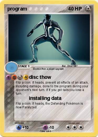 Pokemon program