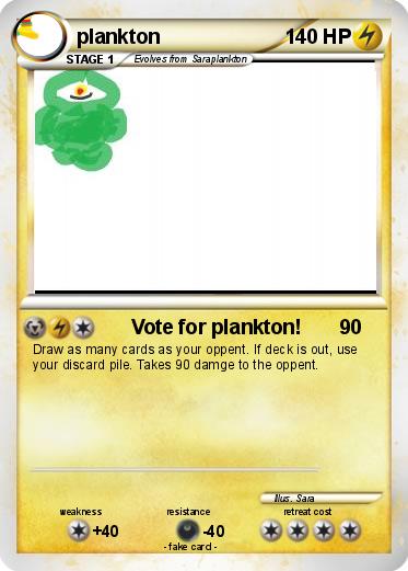 Pokemon plankton