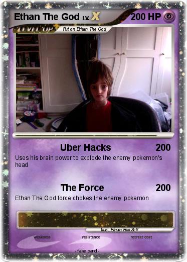 Pokemon Ethan The God