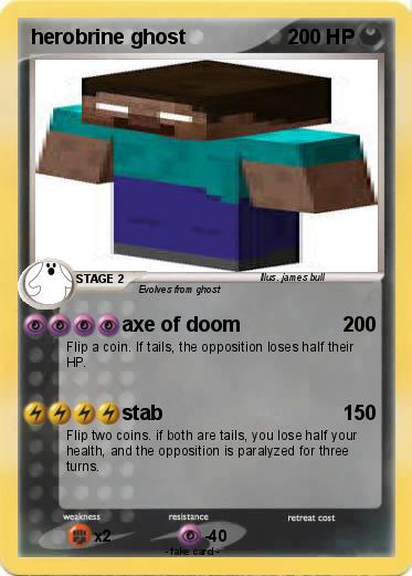 Pokemon herobrine ghost