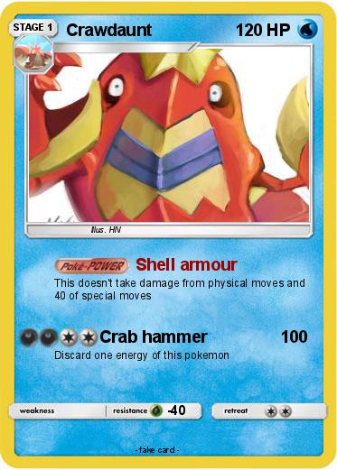 Pokemon Crawdaunt