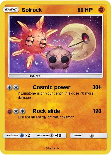 Pokemon Solrock