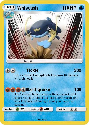 Pokemon Whiscash