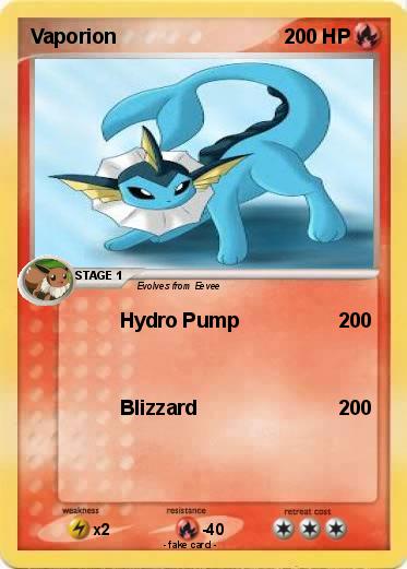 Pokemon Vaporion