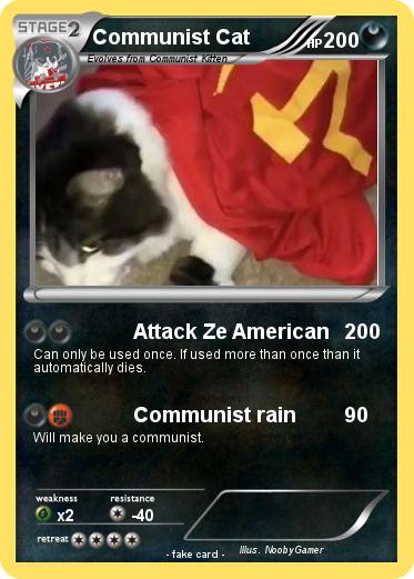 Pokemon Communist Cat