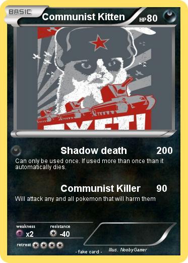 Pokemon Communist Kitten