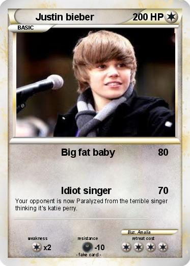 Pokemon Justin bieber