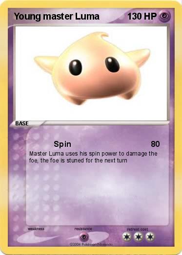 Pokemon Young master Luma